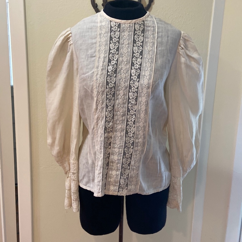 Vintage Linen Top
